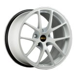 BBS RI-A 18x9.5 5x120 ET40 PFS Metallic Black Subtle Blue Flake Wheel -82mm PFS/Clip Req thumbnail 1