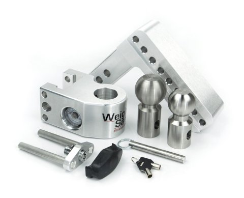 Weigh Safe 6in Drop Hitch w/Built-in Scale & 2in Shank (10K/12.5K GTWR) - Aluminum thumbnail 3