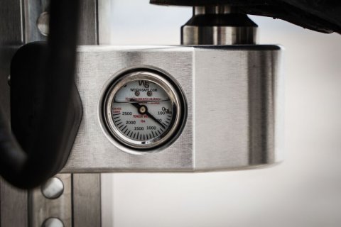 Weigh Safe 8in Drop Hitch w/Built-in Scale & 2in Shank (10K/12.5K GTWR) w/WS05 - Aluminum thumbnail 4