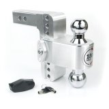 Weigh Safe 180 Hitch 6in Drop Hitch & 2in Shank (10K/12.5K GTWR) - Aluminum thumbnail 2