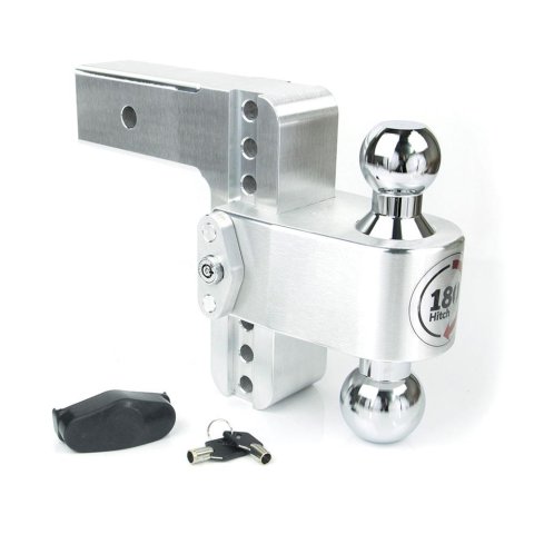 Weigh Safe 180 Hitch 6in Drop Hitch & 2.5in Shank (10K/18.5K GTWR) - Aluminum thumbnail 2