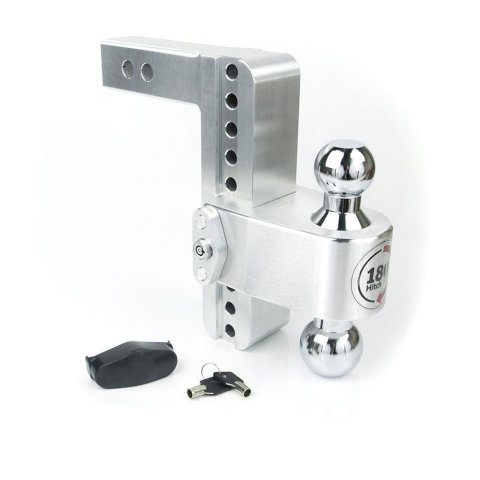 Weigh Safe 180 Hitch 8in Drop Hitch & 2in Shank (10K/12.5K GTWR) - Aluminum thumbnail 2
