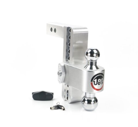 Weigh Safe 180 Hitch 8in Drop Hitch & 2in Shank (10K/12.5K GTWR) - Aluminum thumbnail 4