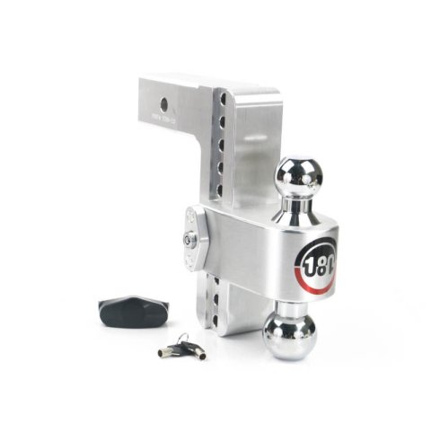 Weigh Safe 180 Hitch 8in Drop Hitch & 2.5in Shank (10K/18.5K GTWR) - Aluminum thumbnail 3