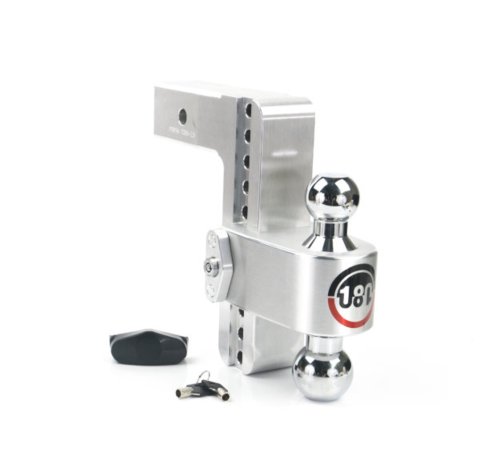 Weigh Safe 180 Hitch 8in Drop Hitch & 2.5in Shank (10K/18.5K GTWR) - Aluminum thumbnail 4