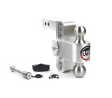 Weigh Safe 180 Hitch 6in Drop Hitch & 2in Shank (10K/12.5K GTWR) w/WS05 - Aluminum thumbnail 3