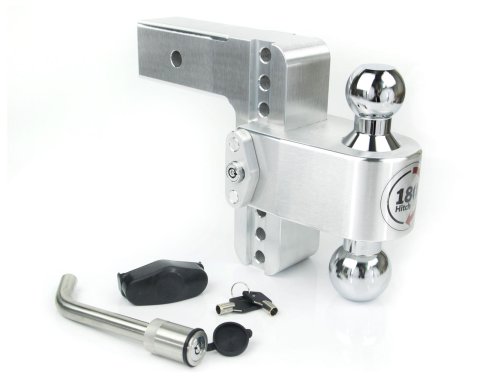 Weigh Safe 180 Hitch 6in Drop Hitch & 2.5in Shank (10K/18.5K GTWR) w/WS05 - Aluminum thumbnail 2
