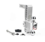 Weigh Safe 180 Hitch 10in Drop Hitch & 2in Shank (10K/12.5K GTWR) w/WS05 - Aluminum thumbnail 3