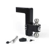 Weigh Safe 180 Hitch 10in Drop Hitch & 2.5in Shank (10K/18.5K GTWR) w/WS05 - Black Cerakote thumbnail 3