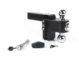 Weigh Safe 180 Hitch 4in Drop Hitch & 2in Shank (10K/12.5K GTWR) w/WS05 - Black Cerakote thumbnail 3