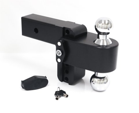 Weigh Safe 180 Hitch 4in Drop Hitch & 2.5in Shank (10K/18.5K GTWR) w/WS05 - Black Cerakote