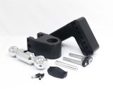 Weigh Safe 180 Hitch 4in Drop Hitch & 2.5in Shank (10K/18.5K GTWR) w/WS05 - Black Cerakote thumbnail 2