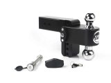 Weigh Safe 180 Hitch 4in Drop Hitch & 2.5in Shank (10K/18.5K GTWR) w/WS05 - Black Cerakote thumbnail 3