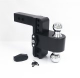 Weigh Safe 180 Hitch 6in Drop Hitch & 2in Shank (10K/12.5K GTWR) w/WS05 - Black Cerakote thumbnail 1
