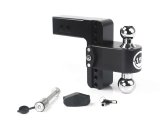 Weigh Safe 180 Hitch 6in Drop Hitch & 2.5in Shank (10K/18.5K GTWR) w/WS05 - Black Cerakote thumbnail 3