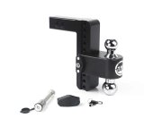 Weigh Safe 180 Hitch 8in Drop Hitch & 2in Shank (10K/12.5K GTWR) w/WS05 - Black Cerakote thumbnail 3