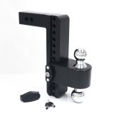Weigh Safe 180 Hitch 10in Drop Hitch & 2in Shank (10K/12.5K GTWR) w/WS05 - Black Cerakote thumbnail 2