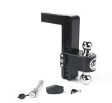 Weigh Safe 180 Hitch 10in Drop Hitch & 2in Shank (10K/12.5K GTWR) w/WS05 - Black Cerakote thumbnail 3