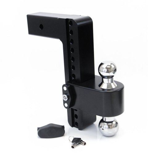 Weigh Safe 180 Hitch 10in Drop Hitch & 2.5in Shank (10K/18.5K GTWR) w/WS05 - Black Cerakote thumbnail 2