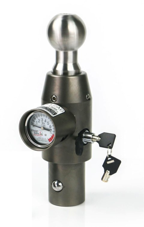 Weigh Safe OEM Gooseneck Ball for Ford/Chevrolet (30K GTWR) - Stainless Steel