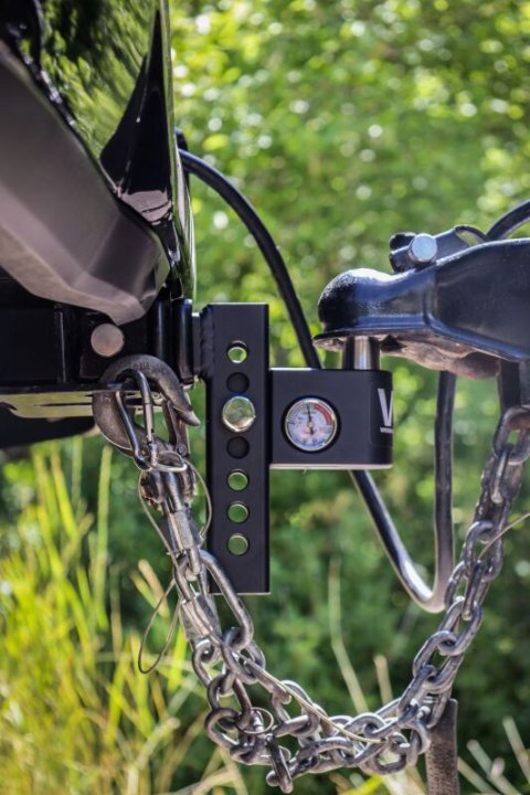 Weigh Safe Aero Hitch 6in Drop Hitch & 2in Shank (10K/12.5K GTWR) - Steel thumbnail 2