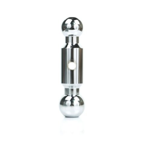 Weigh Safe 180 Hitch 1-7/8in x 2in Combo Ball (7.5K/10K GTWR) - Chrome-Plated Steel thumbnail 2