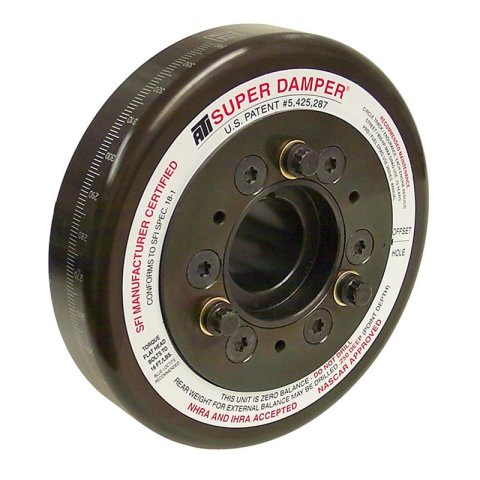 ATI Damper - 7.074in - Steel - Chrysler B V8 - 361-440 - OEM Frt - 3 Ring