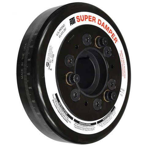 ATI Damper - 7.074in - Alum - Chevy BB - 3 Ring - Alum Hub
