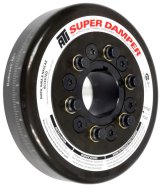 ATI Damper - 7.074in - Steel - John Deere 466/619 Tractor - Chevy Front - 3 Ring - Diesel thumbnail 3