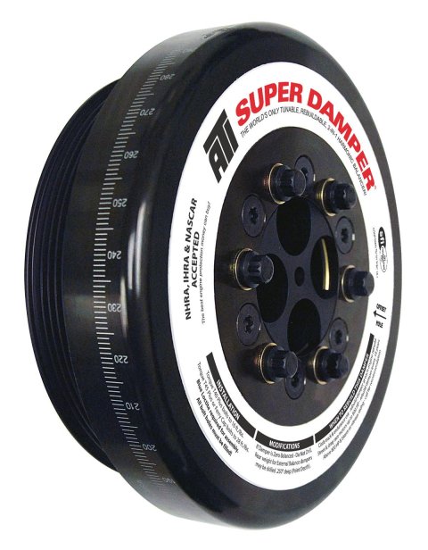 ATI Damper - 8.074in - Steel - Cummins - 4BT -6BT - Competition Only - 3 Ring Hvy - Diesel