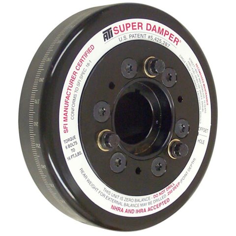 ATI Damper - 6.325in - Steel - Olds V8 267-455 - 3 Ring thumbnail 1