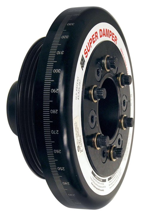 ATI Damper - 7.074in - Alum LW - Honda B - Race Damper - 4 Grv Steel Hub - 2 Ring thumbnail 1
