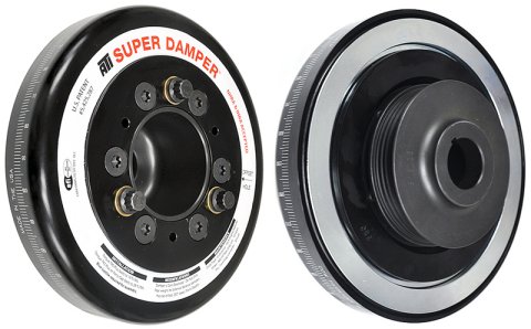 ATI Damper - 7.074in - Alum LW - Honda B - Race Damper - 4 Grv Steel Hub - 2 Ring thumbnail 2