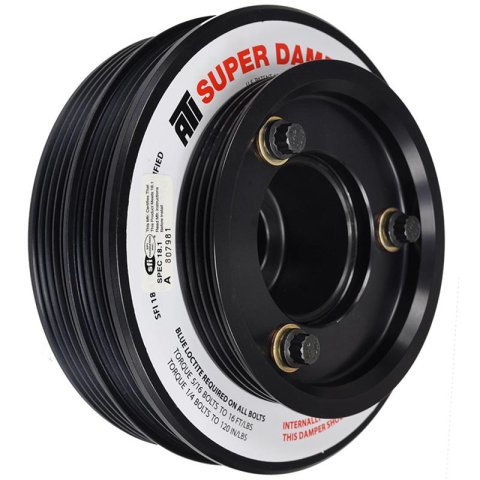 ATI Damper - 5.67in - Alum - (2) 4 & 5 Grv - Nissan - SR20 Rwd - Street - 1Pc thumbnail 1