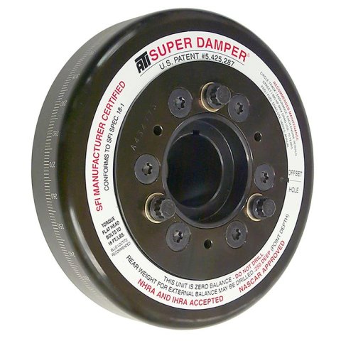ATI Damper - 7.074in - ST - Chevy BB - Chrysler Front w/SC - 6 Bolt 24T HTD - 3 Ring - 2nd 1/4 Key