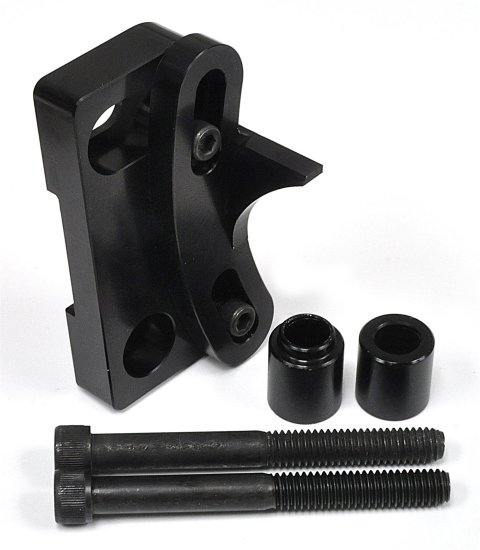 ATI Timing Pointer Assy - SB Ford C Key-2 STK Blk w/5/16 Bolt Holes