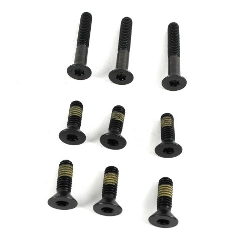 ATI Damper Bolt Pack - LS1 Y Body w/Rear Pulley - Aluml 5/16 Bolts - Flat Heads thumbnail 1