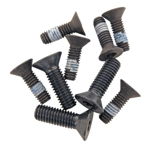 ATI Damper Bolt Pack - LS Y Body - 6 - 5/16 - 18x1 & 3 - 3/8 - 16x1 1/4 - Aluml Flat Head - 9 Bolts