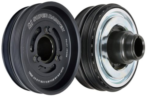 ATI Damper - 7.48 - AL - 6 & 4 GRV - 2018+ ECOTEC3 4.3L - 2019+ 5.3L & 6.2L - 2020+ 6.6L L8T - 3RG