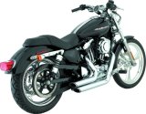 Progressive Harley-Davidson 412 Series Shocks 11.0in - Chrome thumbnail 2