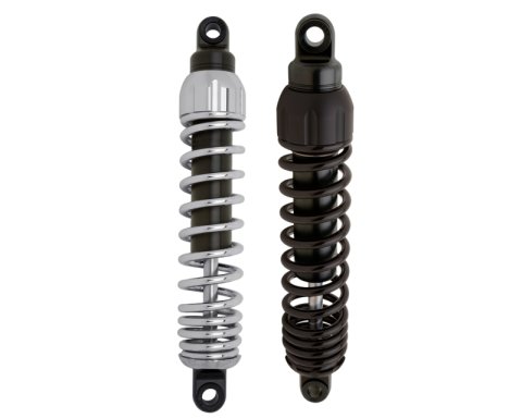 Progressive Harley-Davidson 444 Series Shocks 13.0in - Black thumbnail 1