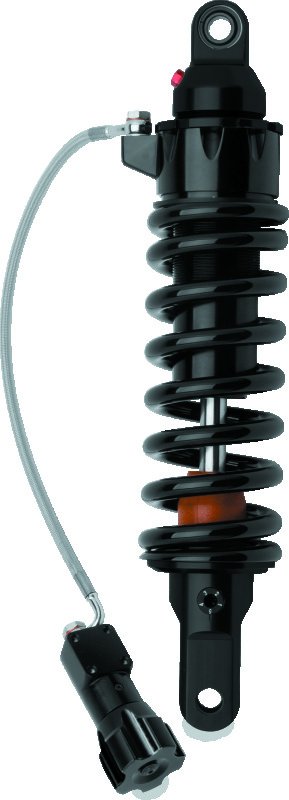 Progressive 18-Up Harley-Davidson Softail 465 Series Shocks 12.6in w/RAP Heavy Duty - Black thumbnail 2