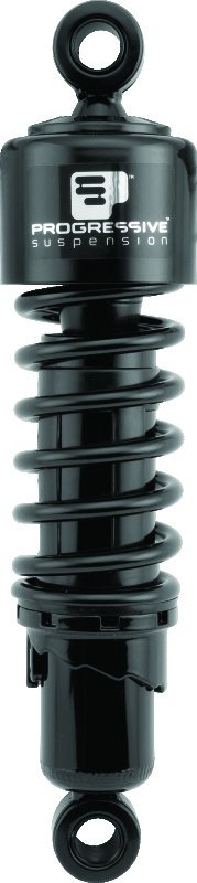 Progressive Harley-Davidson 412 Series Shocks 12.5in - Black thumbnail 2