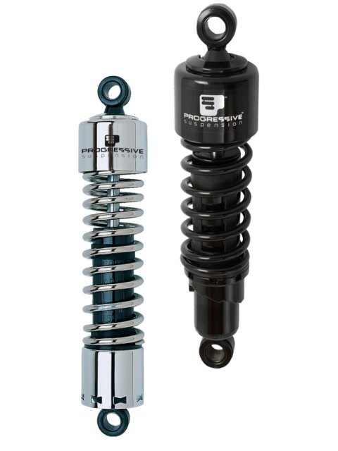 Progressive Cruiser 412 Series Shocks 13.0in - Chrome thumbnail 2