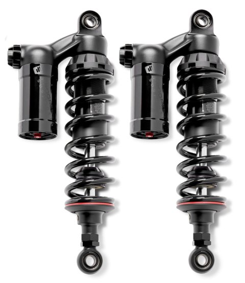 Progressive Harley-Davidson Dyna 990 Series Shocks 12.5in - Black thumbnail 1
