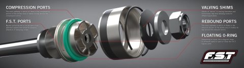 Progressive 18-24 Jeep JL / 20-24 JT STR 46 Series 2.0 Smooth Body Front Shocks (Pair) - 3.5-4.0in thumbnail 6