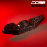Cobb 08-20 Subaru STI/08-14 Subaru WRX Redline Carbon Fiber Alternator Cover - Gloss Finish thumbnail 2