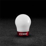 Cobb Ford 13-14 Focus ST/14-15 Fiesta ST White Shift Knob - Red Base thumbnail 1