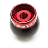 Cobb Ford Mustang Shift Knob Black with Red Base thumbnail 1