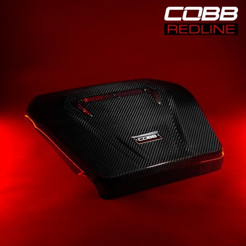 Cobb Volkswagen GTI (MK7/MK7.5/MK8) / Golf R / Audi A3 & S3 (8V) Redline Carbon Fiber Engine Cover thumbnail 6